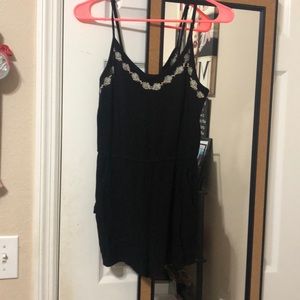 Forget 21 black romper